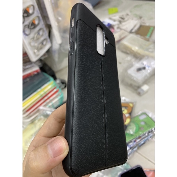 Ốp lưng Samsung J8 / A6plus dẻo kiểu da
