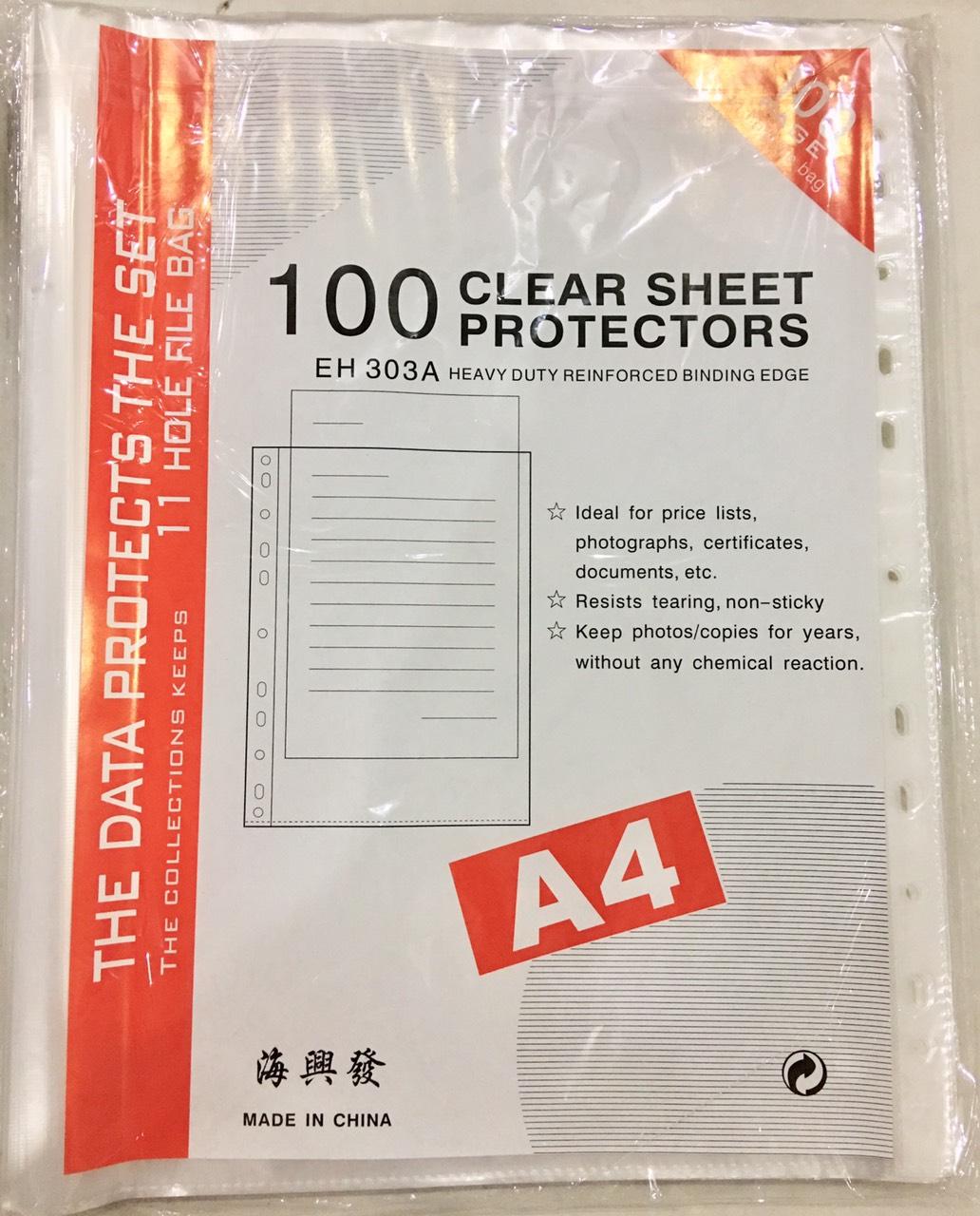 Bìa lỗ A4 - 1 xấp 100 cái