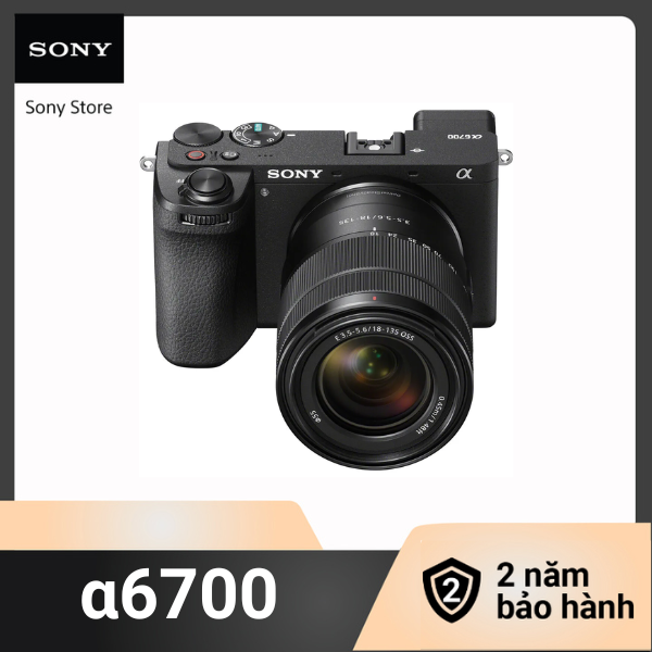 [Tặng thẻ nhớ 64GB] Máy ảnh Sony APS-C E-mount cao cấp a6700