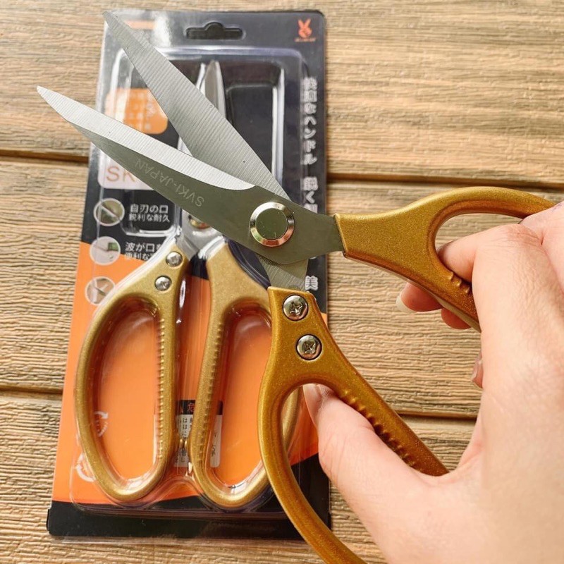 Kéo cắt thịt cắt gà Nội Địa Nhật Bản Cao Cấp