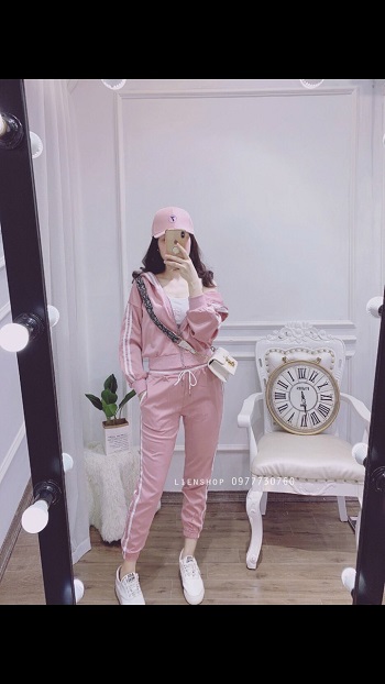 SÉT ĐỒ BỘ THỂ THAO 3 MÓN THỜI TRANG