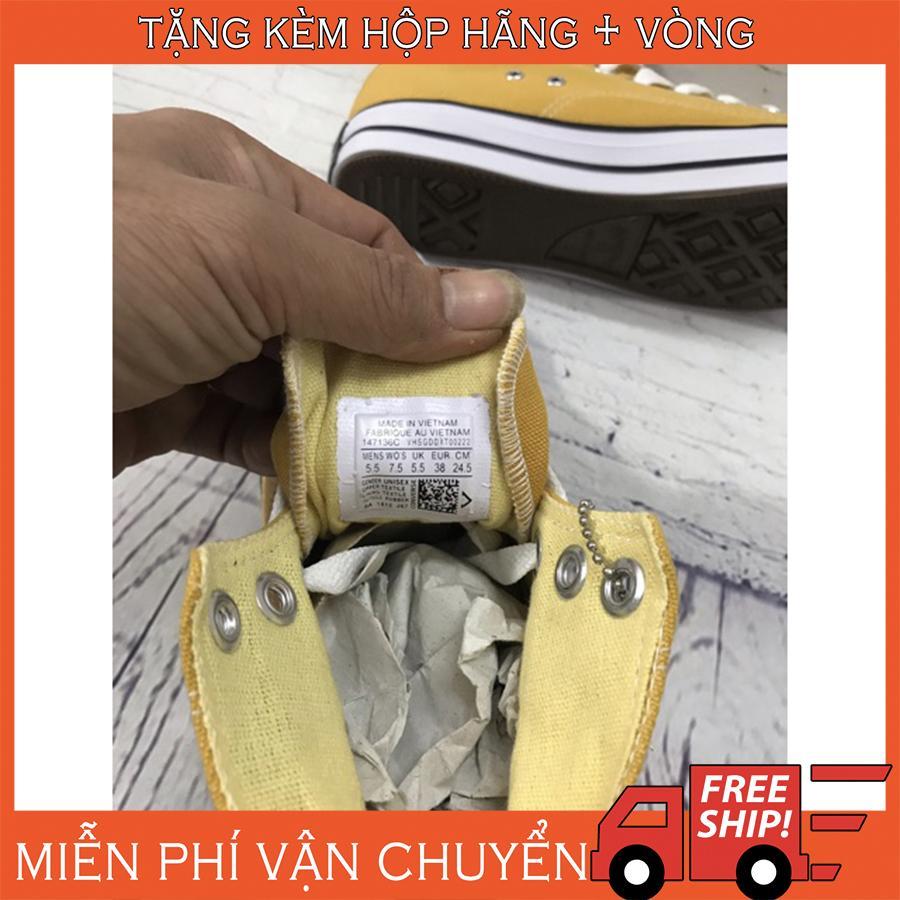 [CÓ KÈM HỘP] Giày Converse 1970s Vàng Cao Cổ (Thời Trang)
