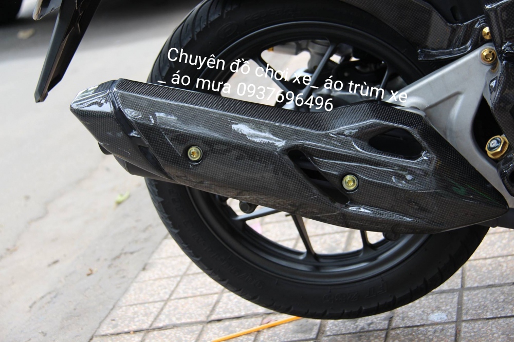 [HCM]ỐP PÔ CARBON XE VARIO( CLICK) 2016-2017