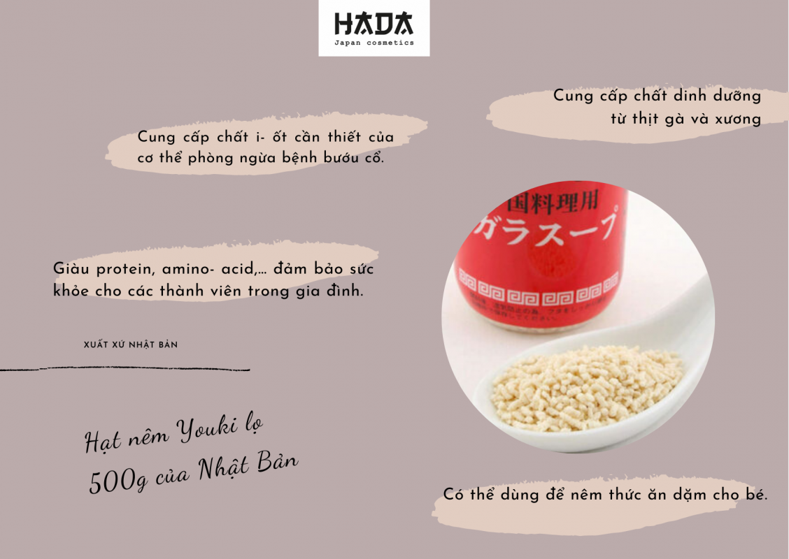 Hạt nêm Youki Nhật Bản