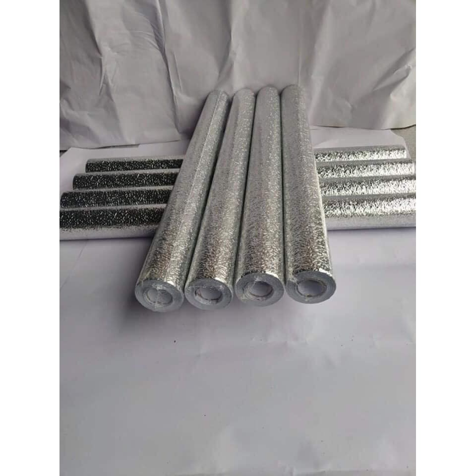 Cuộn 3 Mét Decal Giấy Dán Bếp Tráng Nhôm Cách Nhiệt (3 Mét Dài x 0.6 Mét Rộng)