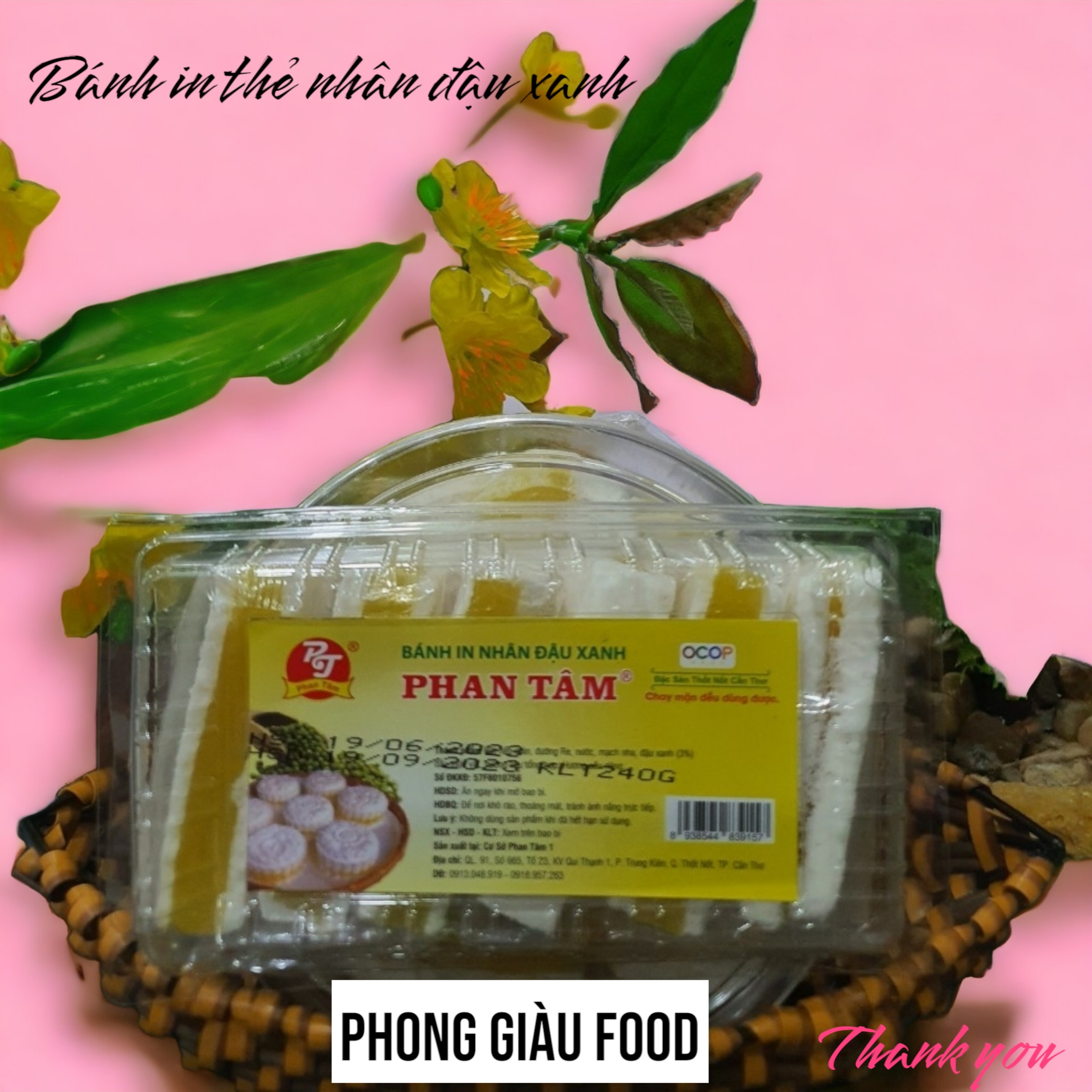 BÁNH IN THẺ 4 MÙI (PHONG GIÀU FOOD)