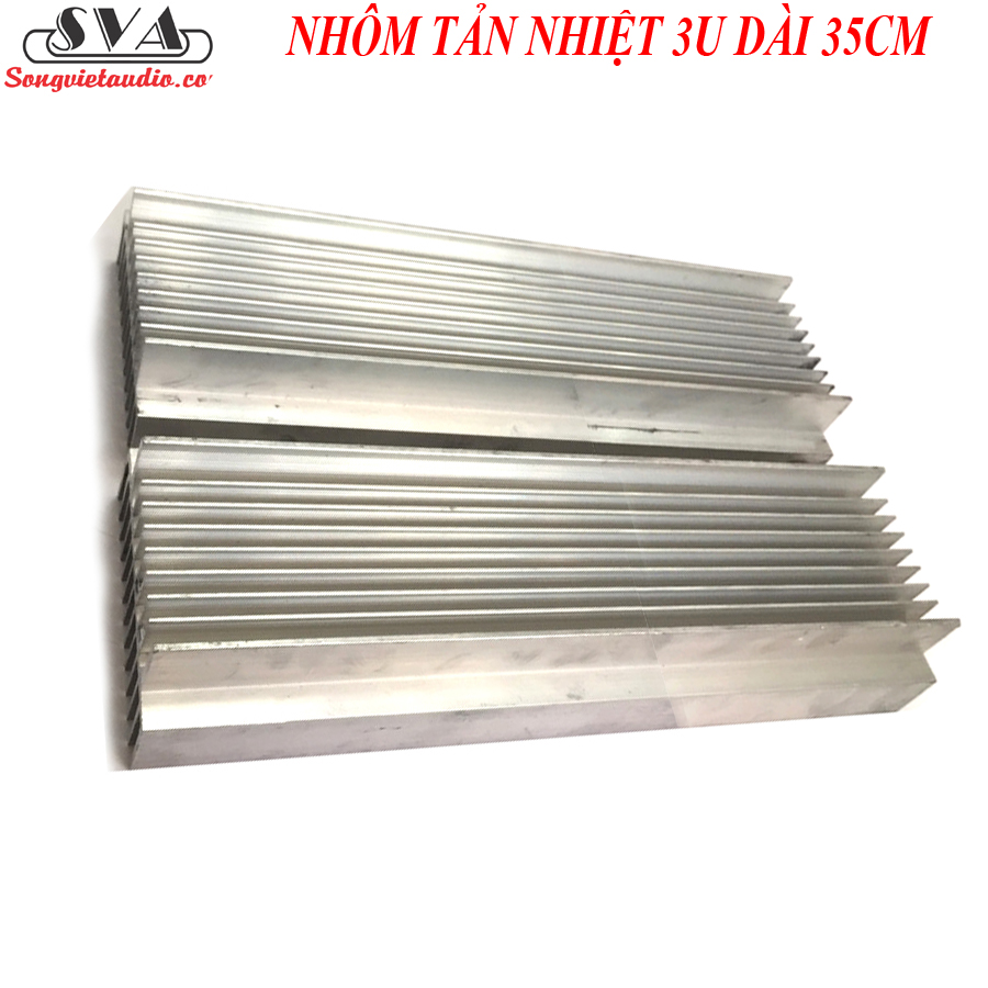 NHÔM TẢN NHIỆT 3U DÀI 35CM