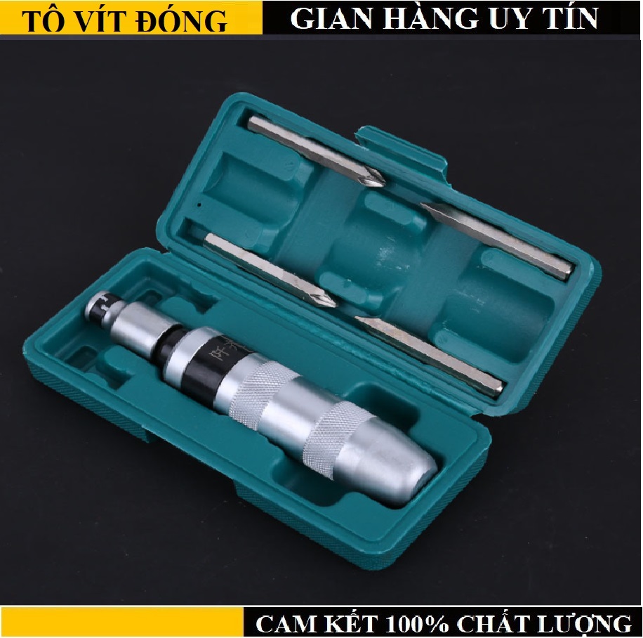 Bộ tô vít đóng đảo chiều cao cấp 7 chi tiết impact driver