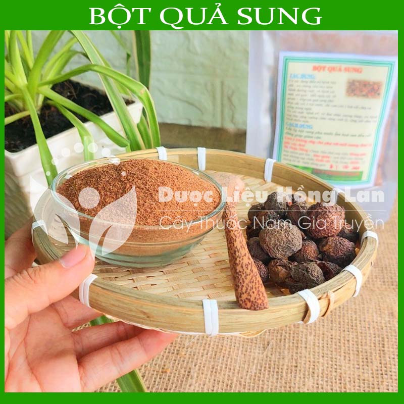 ✅[Thượng hạng] 500G Bột Quả Sung nguyên chất loại 1 (không pha chộn tạp chất, đã sao thơm, không chất bảo quản)