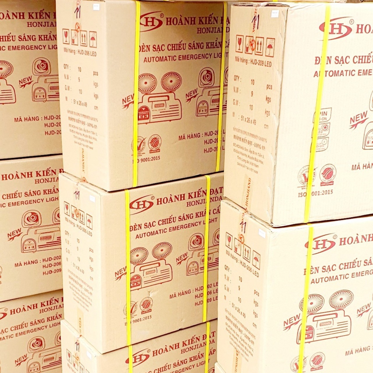 Đèn sạc LED chiếu sáng khẩn cấp Honjianda HJD-202 ( Bảo Hành 12 Tháng )