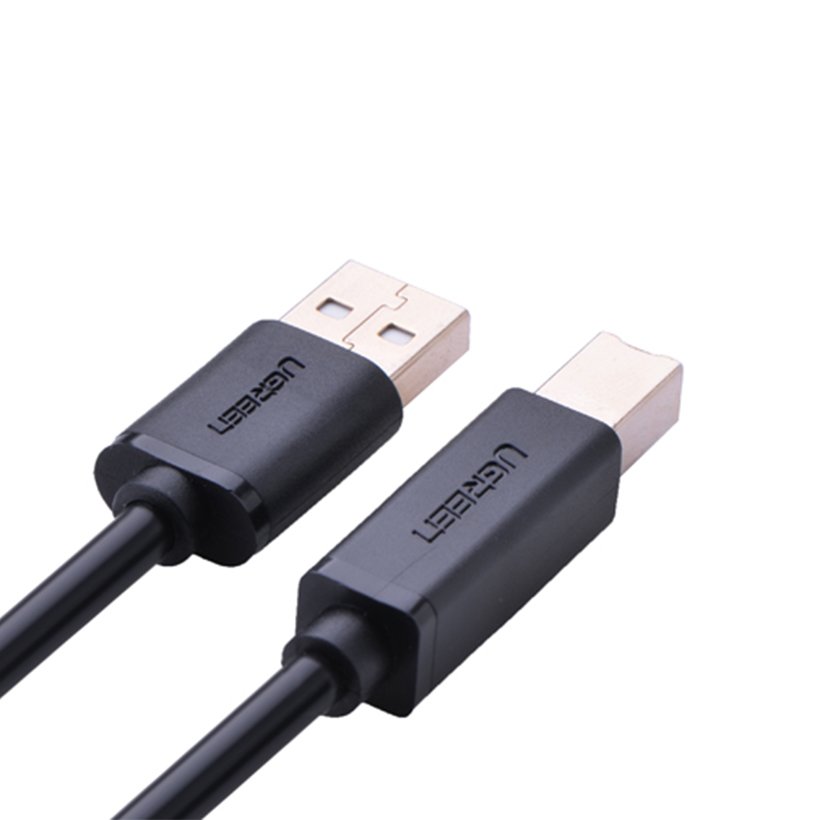 Cáp máy in USB 2.0 dài 1.5m Ugreen 10350 Chính Hãng