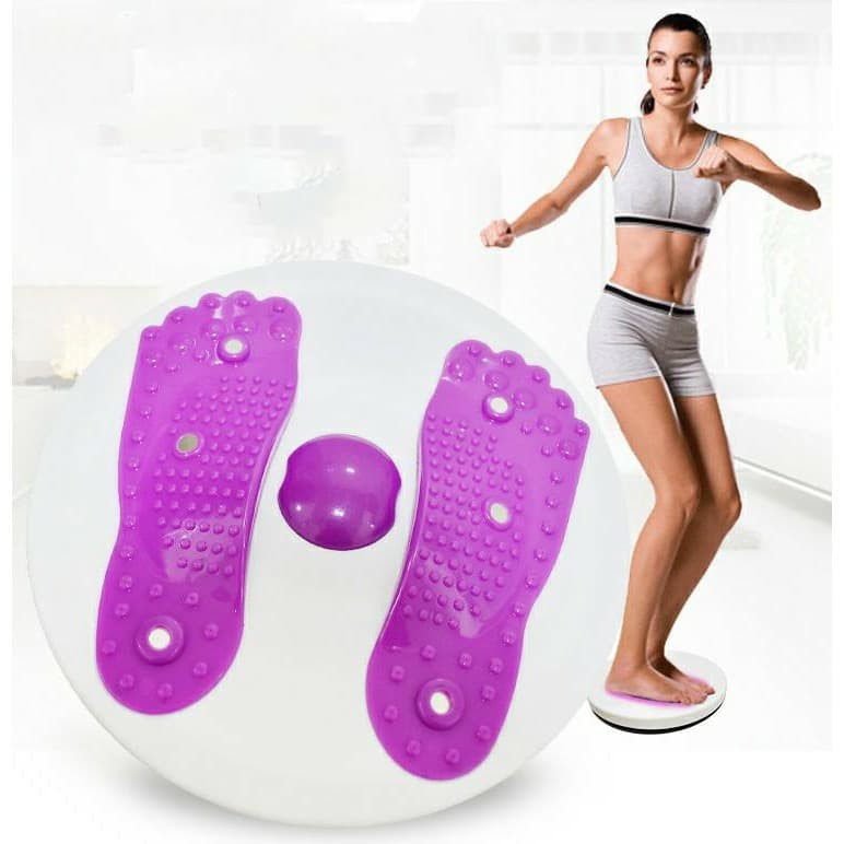Đĩa xoay eo massage chân xoay 360 độ, bàn xoay eo tập bụng hình cân chân có gai nổi thế hệ mới, đĩa xoay lắc vòng eo, dụng cụ tập thể dục giảm mỡ bụng, giảm cân vận động toàn thân kết hợp massage chân cao cấp