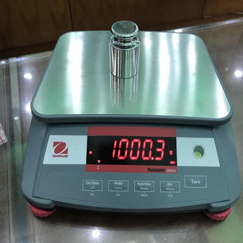 [HCM]CÂN ĐIỆN TỬ OHAUS R21PE6 (Model R21PE6 : Mức cân 6kg x 0.2g)