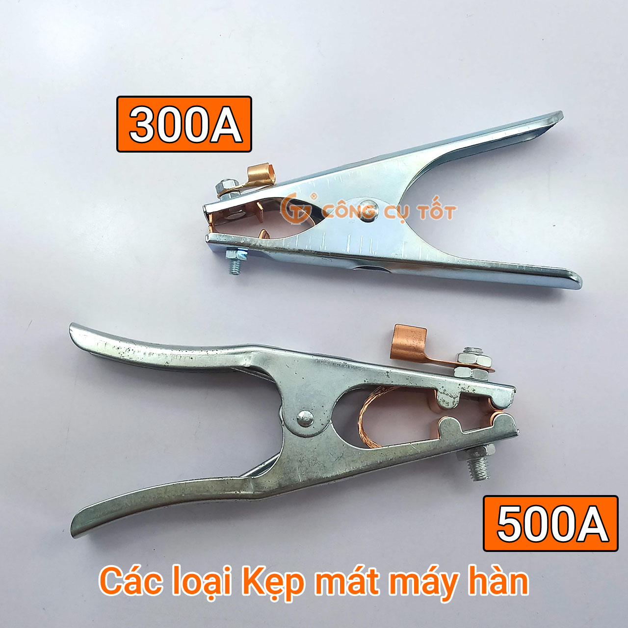 Kìm kẹp mát máy hàn cỡ lớn 300A, 500A