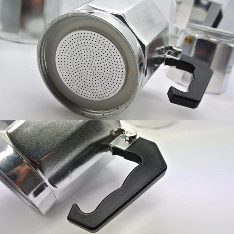 Bình đun cà phê Moka Express 150/300/450/600 ml ( 3 cup/ 6 cup /9 cup /12 cup ) kiểu pha European