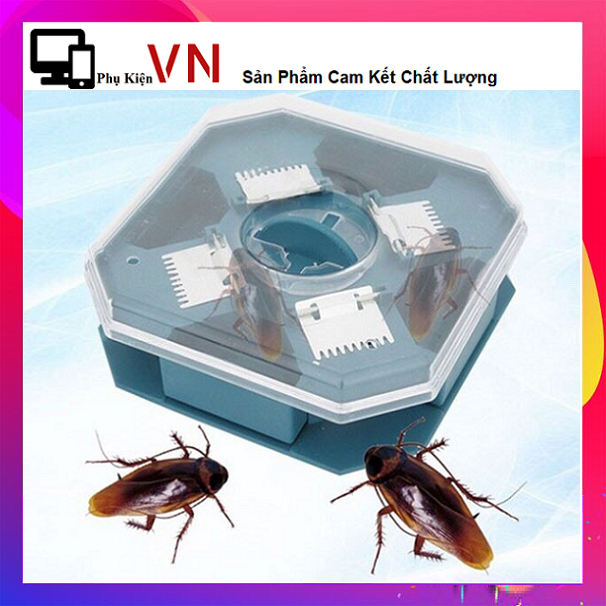 ⚡ Dụng Cụ Bẫy Gián Bắt Gián Thông Minh Siêu Tiện Lợi Không Dùng H.óa C.hất ⚡
