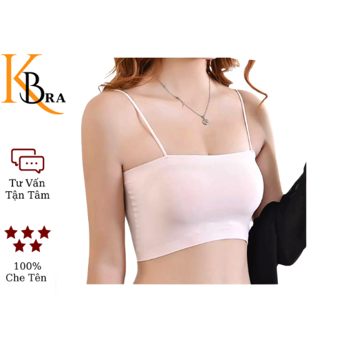 Áo Bra Đúc Su Quây 2 Dây Chất Mát Lịm 8881