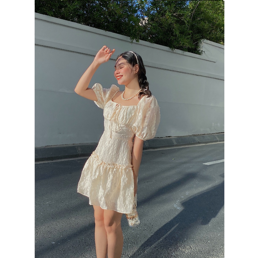 Váy tơ hoa Pandora dress