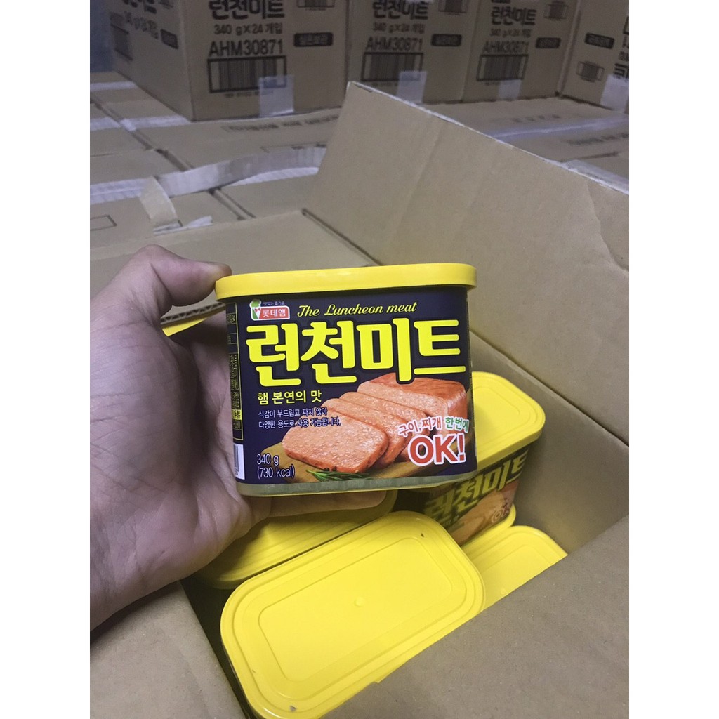 <Hot> Thịt hộp spam hàn quốc nhập khẩu 340gr