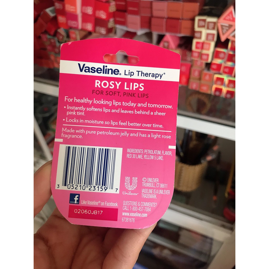 Dưỡng môi Vaseline CHÍNH HÃNG