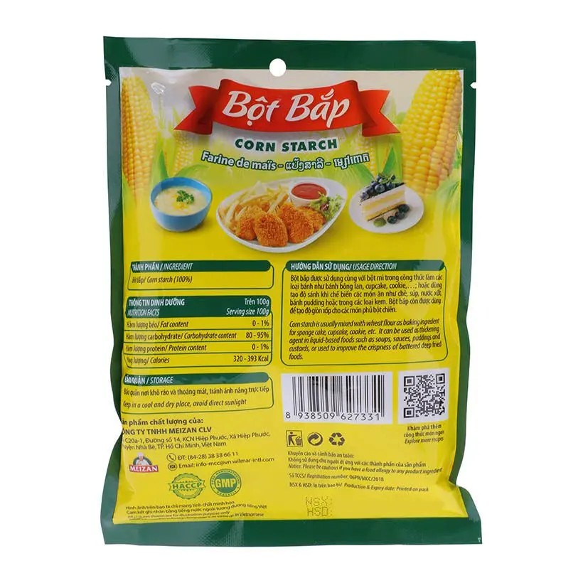 Bột bắp Meizan 150g