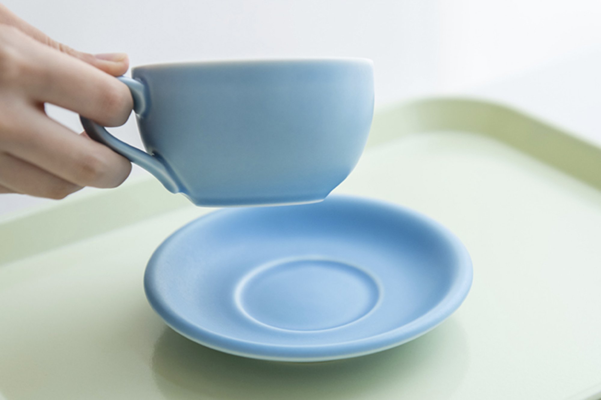 Ly sứ Origami Latte Bowl 250ml uống trà cà phê