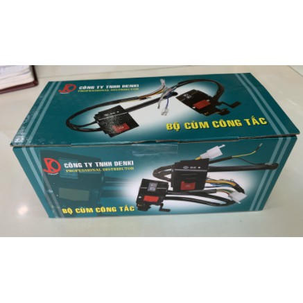 BỘ CÙM CÔNG TẮC XE MÁY CUB 82 - CÓ ĐỀ