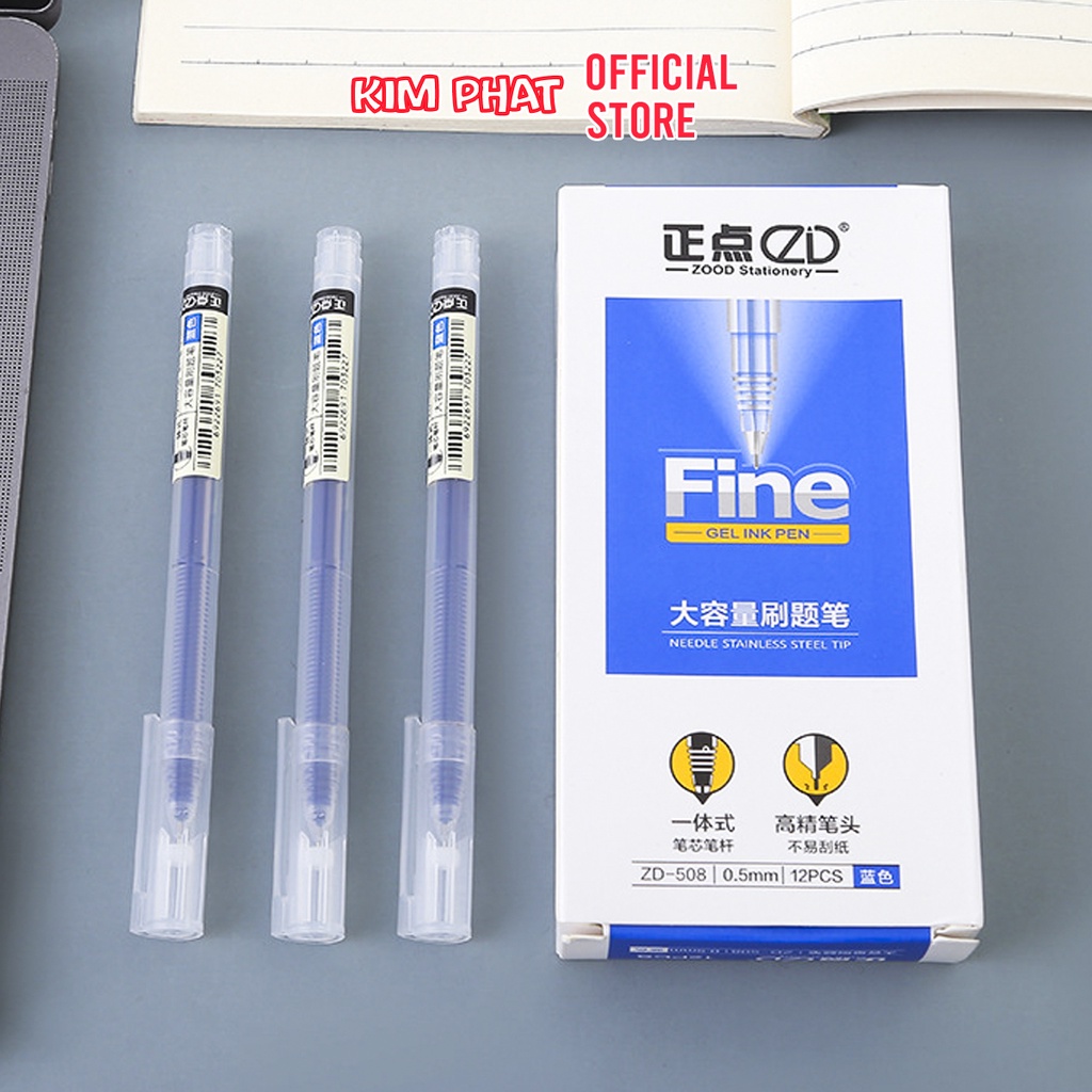 Bút bi nước mực gel baoke pc5028 ngòi 0.5 nhiều mực