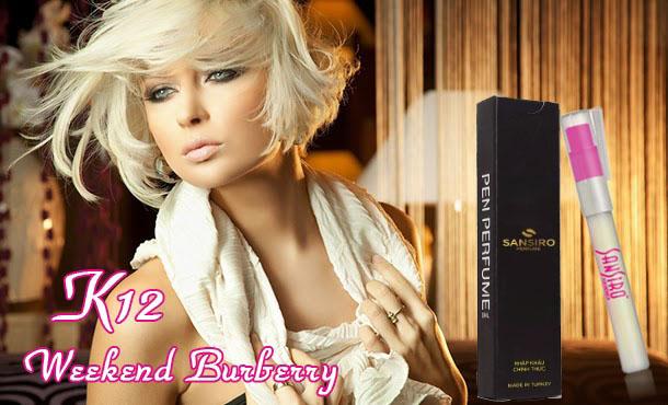 K12 - Nước hoa nữ Sansiro Thổ Nhĩ Kỳ 8ml