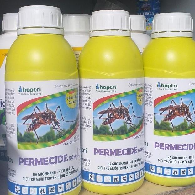 THUỐC DIỆT CÔN TRÙNG PERMECIDE 50EC CHAI 1 LÍT