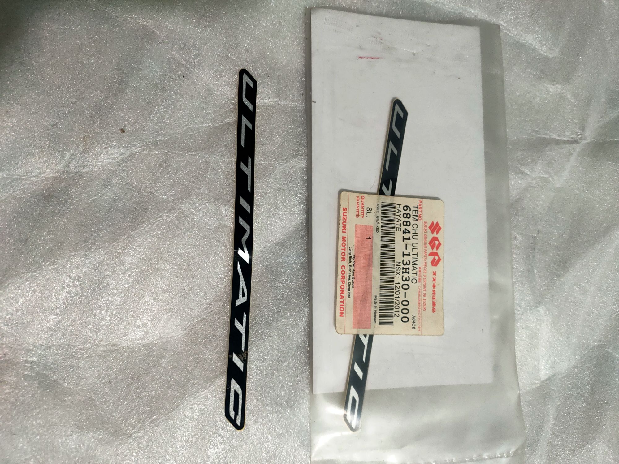 Cặp tem chữ Ultimatic Hayate