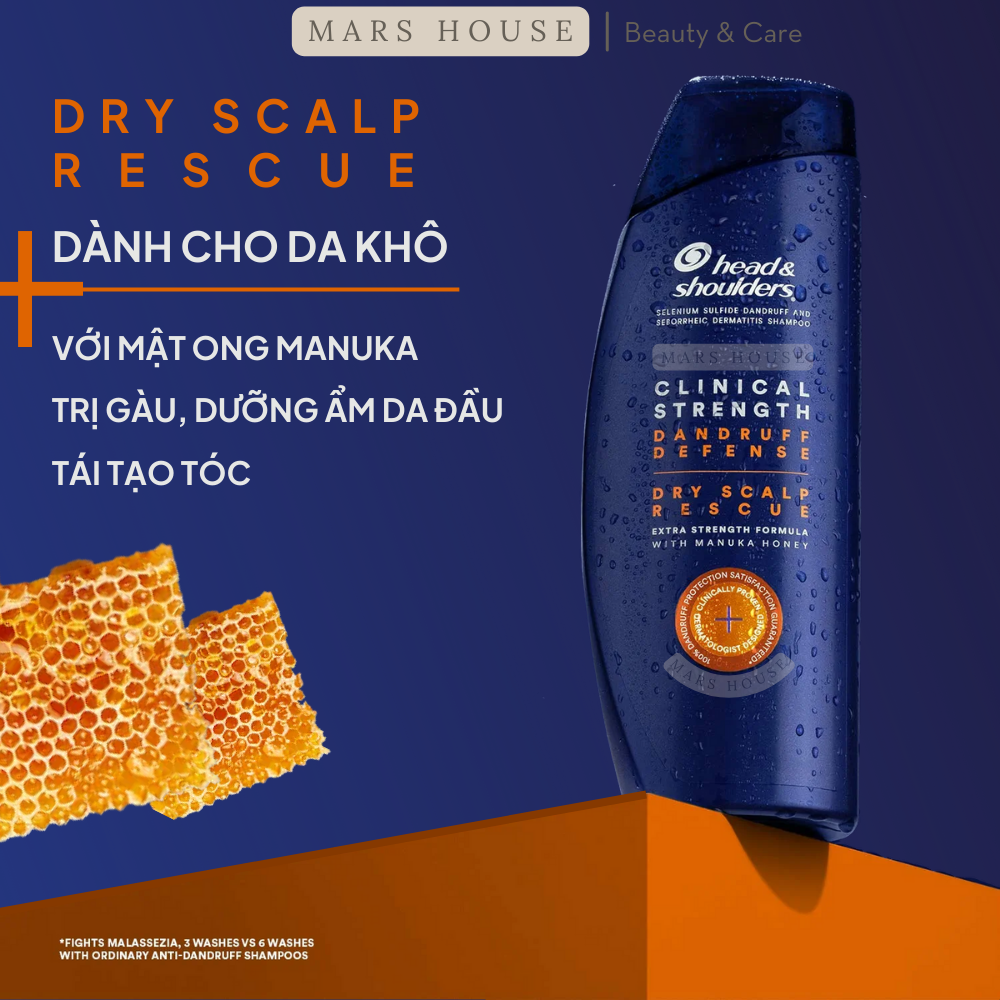 Dầu gội Head and Shoulders Clinical Strength 400ml