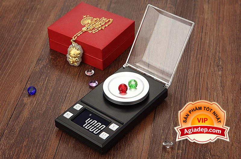 Cân tiểu ly siêu của siêu chính xác đến miligram dải cân 100g - 0.001g (Cân vàng bạc đá quí v.v.) - hàng VIP