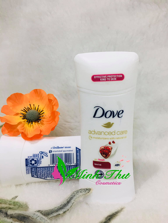 Lăn Sáp Khử Mùi Dove Advanced Care 72h 74gr