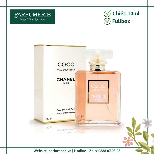 [Fullbox 100ml] Nước hoa nữ chính hãng Chanel Coco Mademoiselle EDP cổ điển, sang trọng đầy quyến rũ