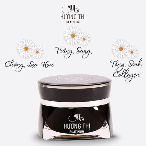 Kem dưỡng trắng da đa chức năng ban đêm Hương Thị Platinum 25g