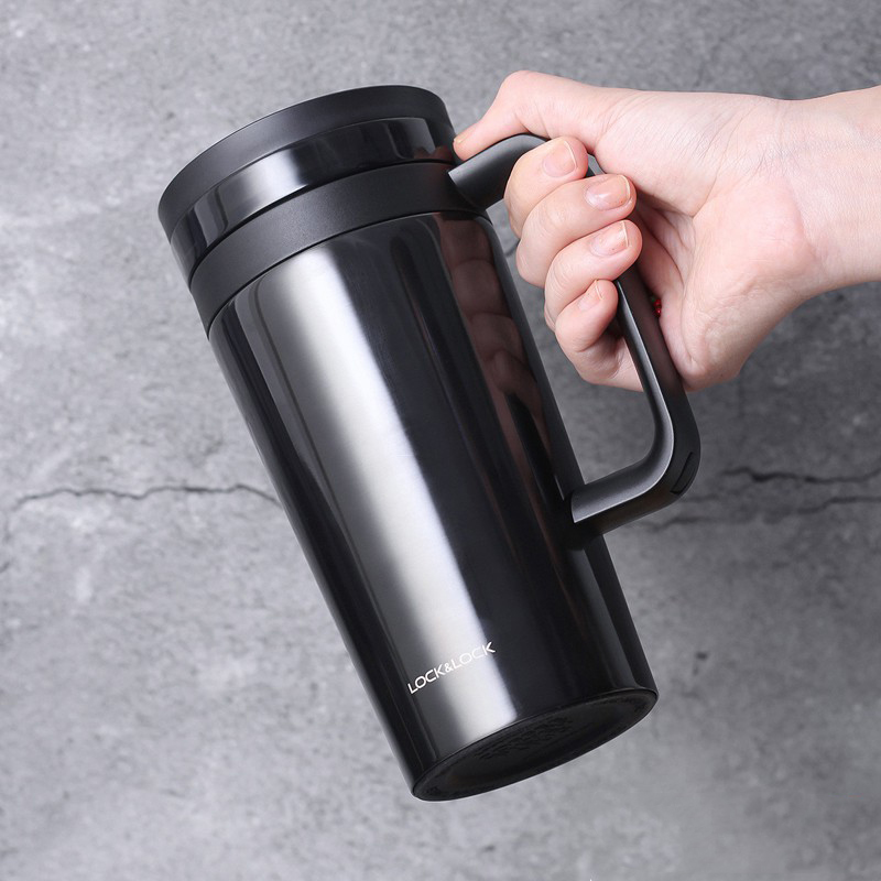 Ly giữ nhiệt Lock&Lock Coffee Filter Mug 580ml LHC4197BLK (màu đen)