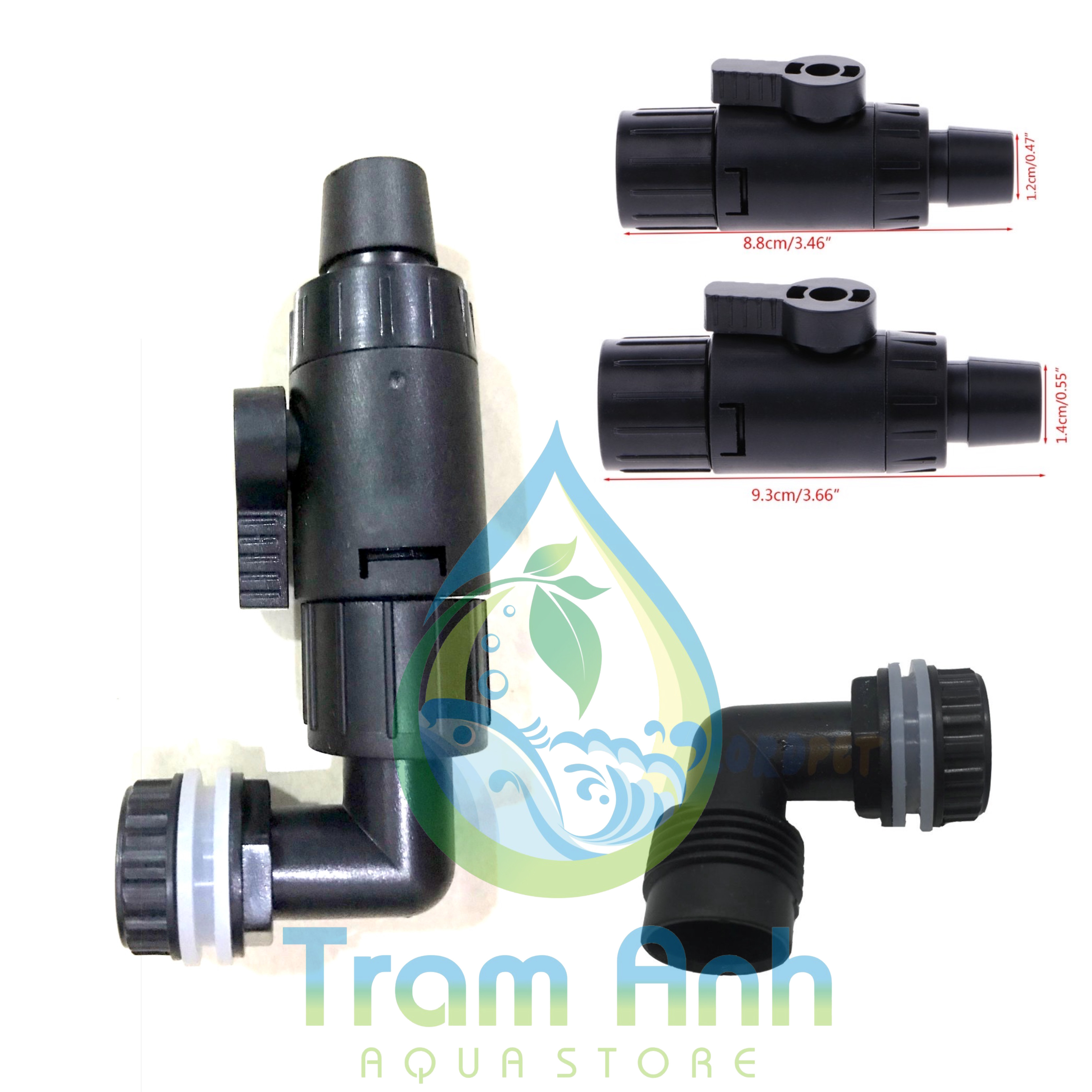 Phụ kiện chế HBL sang lọc thùng - Lọc bể cá