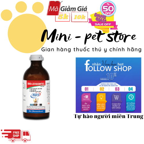 [60ml] TẨY GIUN, SÁN TRÊN GÀ, VỊT - ( SỔ GIUN SÁN)  THUỐC THÚ Y BIO