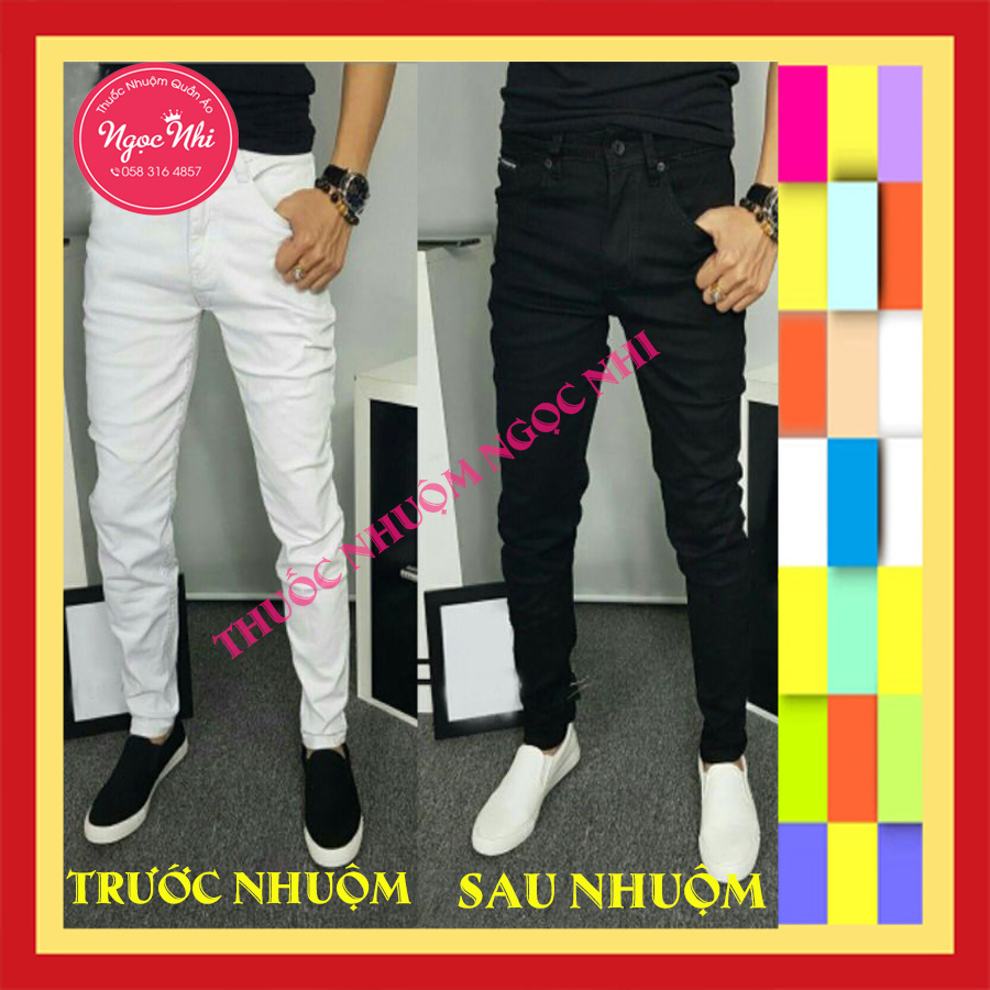 Thuốc Nhuộm Quần Áo Màu Đen