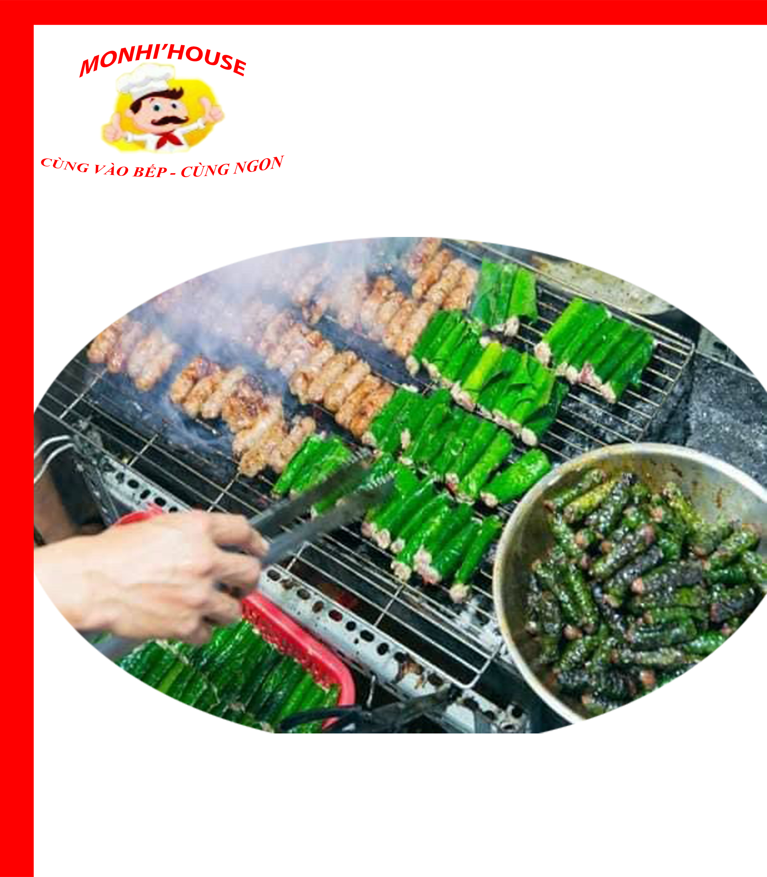 Bò cuộn lá lốt đóng khay (18-20 cuộn) thơm, ngon