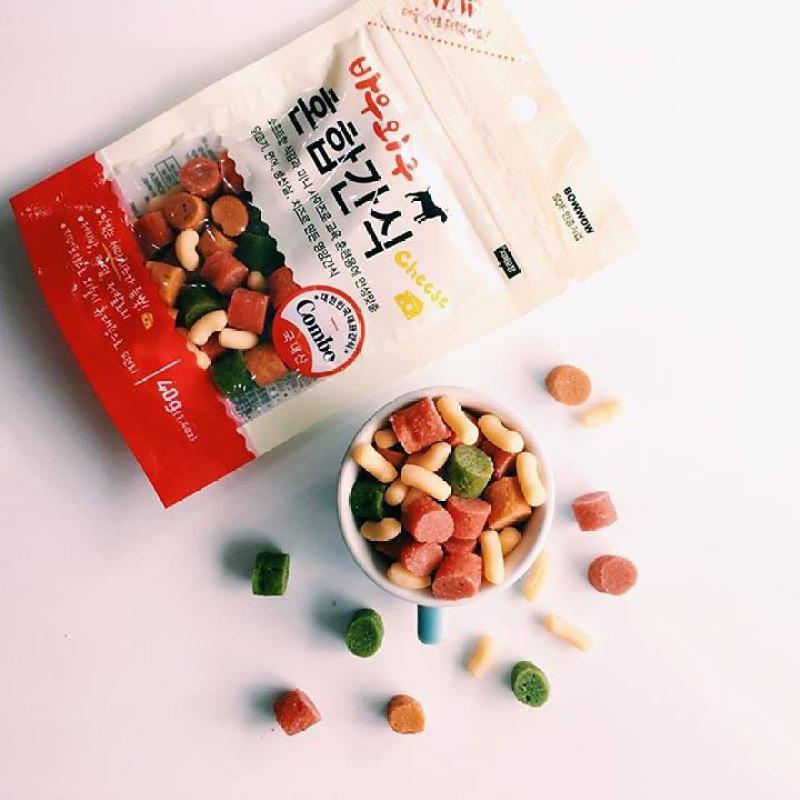 Bánh thưởng Snack hỗn hợp cho chó Hàn Quốc