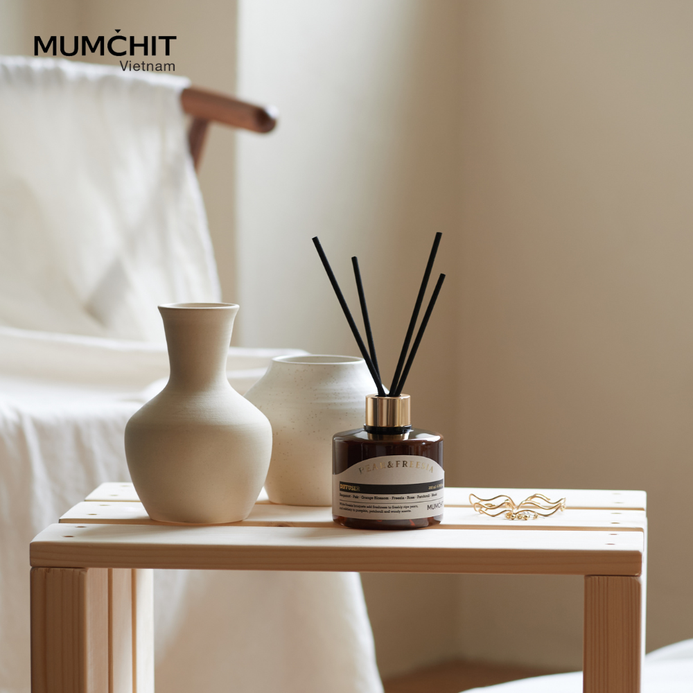 Tinh Dầu Khuếch Tán (2 Lọ x 200ml) MUMCHIT Biotox Diffuser 400ml (Chai Nhựa)