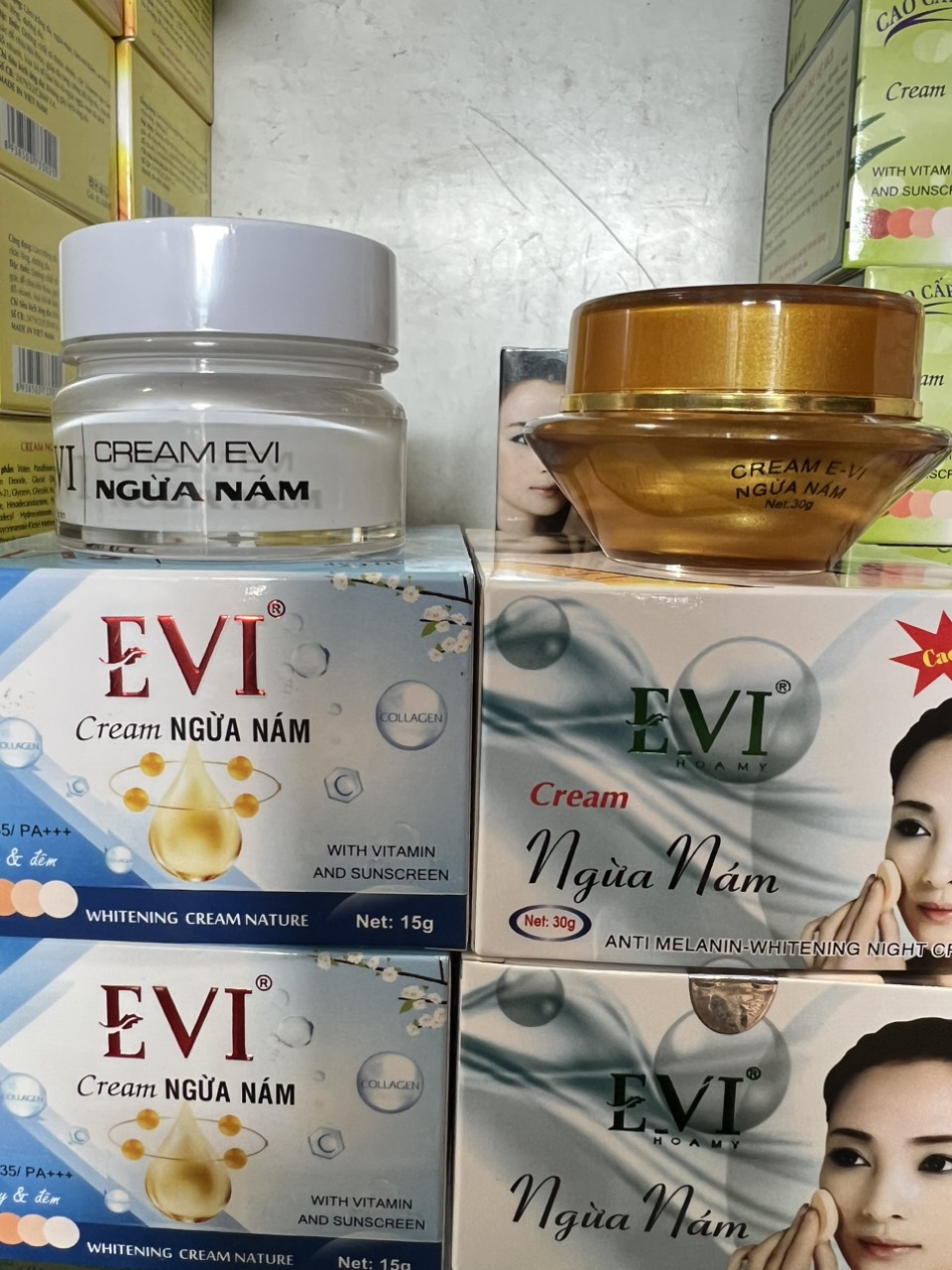 [HCM]KEM NGỪA NÁM EVI 30G (MẪU MỚI 15g)