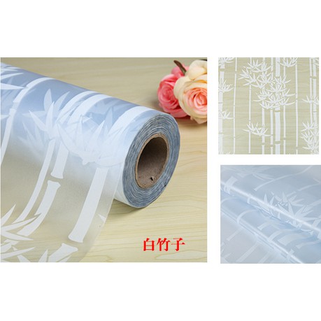 Giấy dán kính trúc - khổ rộng 0.45m