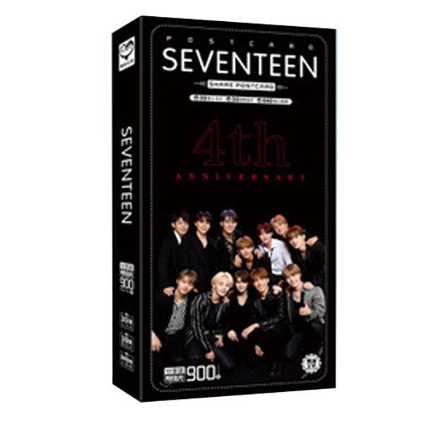 Postcard seventeen 900 ảnh hộp ảnh bộ ảnh có ảnh dán sticker lomo bưu thiếp
