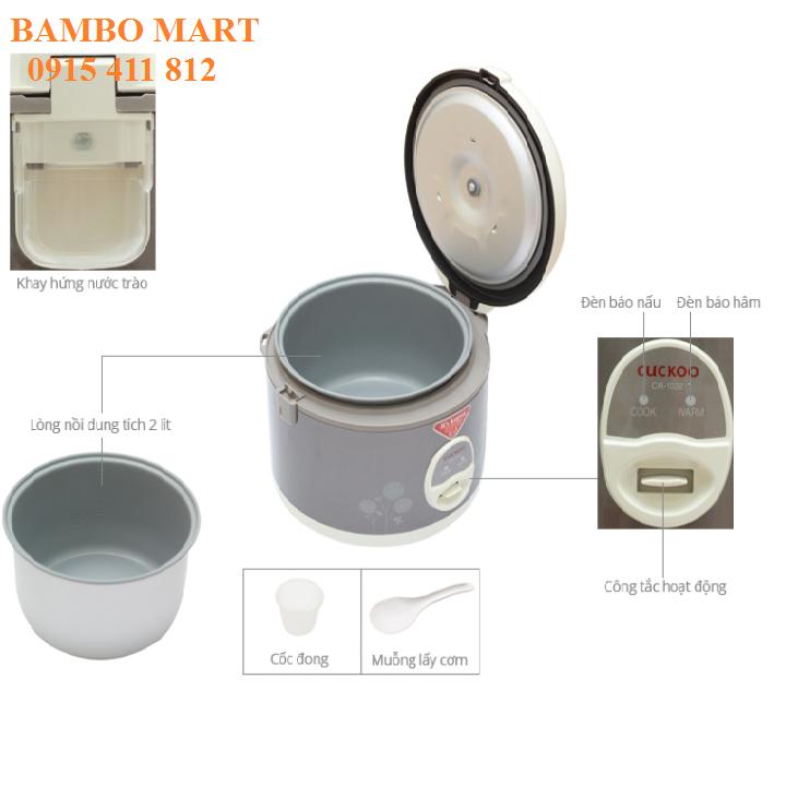 NỒI CƠM ĐIỆN HÀN QUỐC CUCKOO CR 1032 M