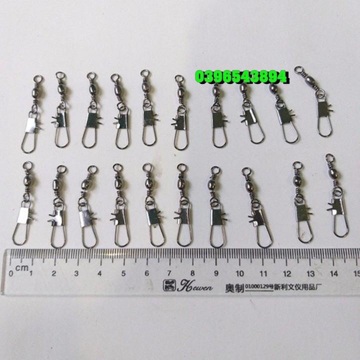 20 chiếc khóa link chống xoắn [Đồ Câu Duli]