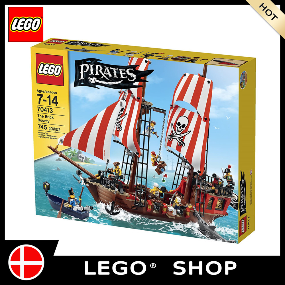 【Mall】LEGO Pirates The Brick Bounty (70413) (745Miếng) Đảm bảo chính hãng, từ Đan Mạch