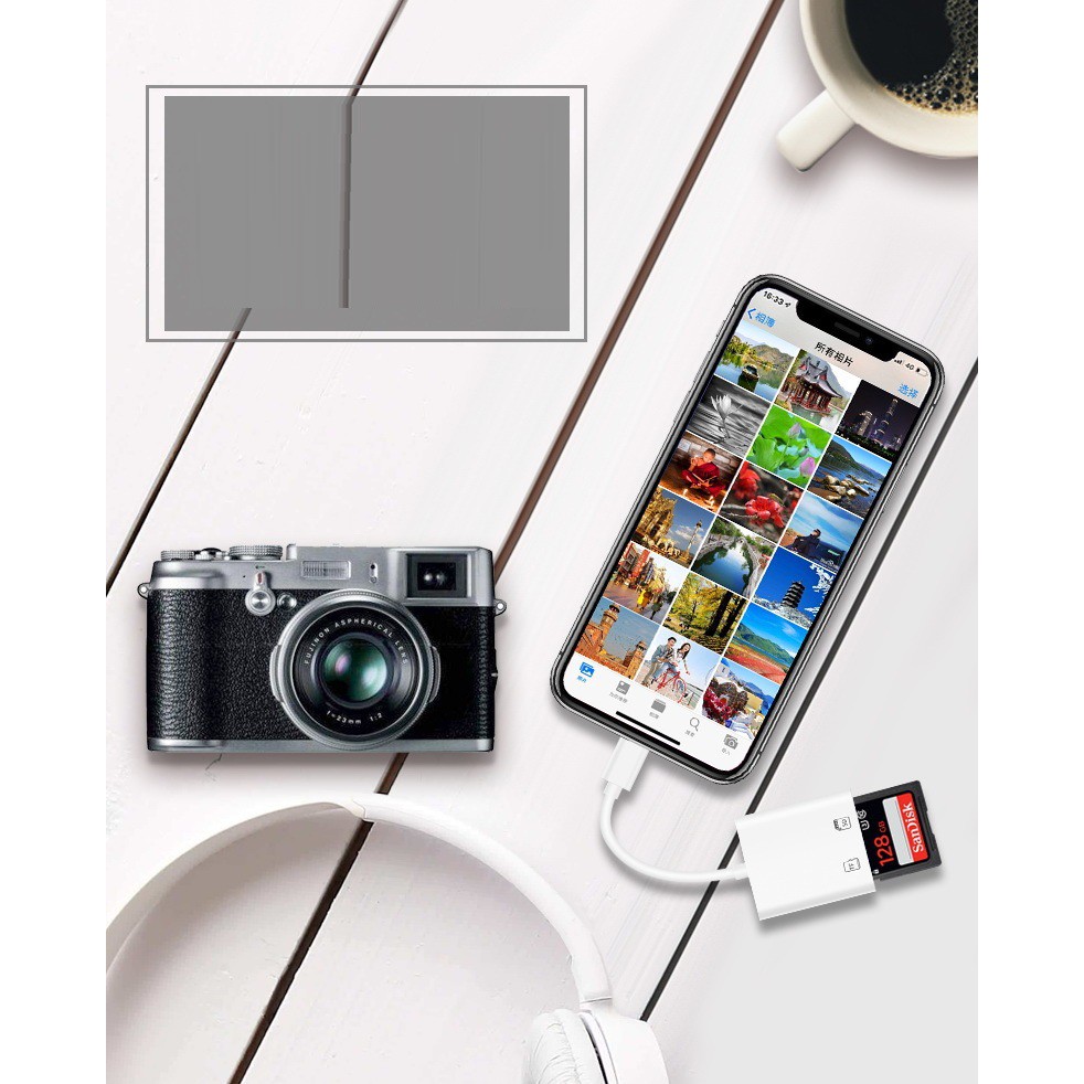 [HCM]Đầu đọc thẻ nhớ iPhone iPad ( SD / Micro SD )
